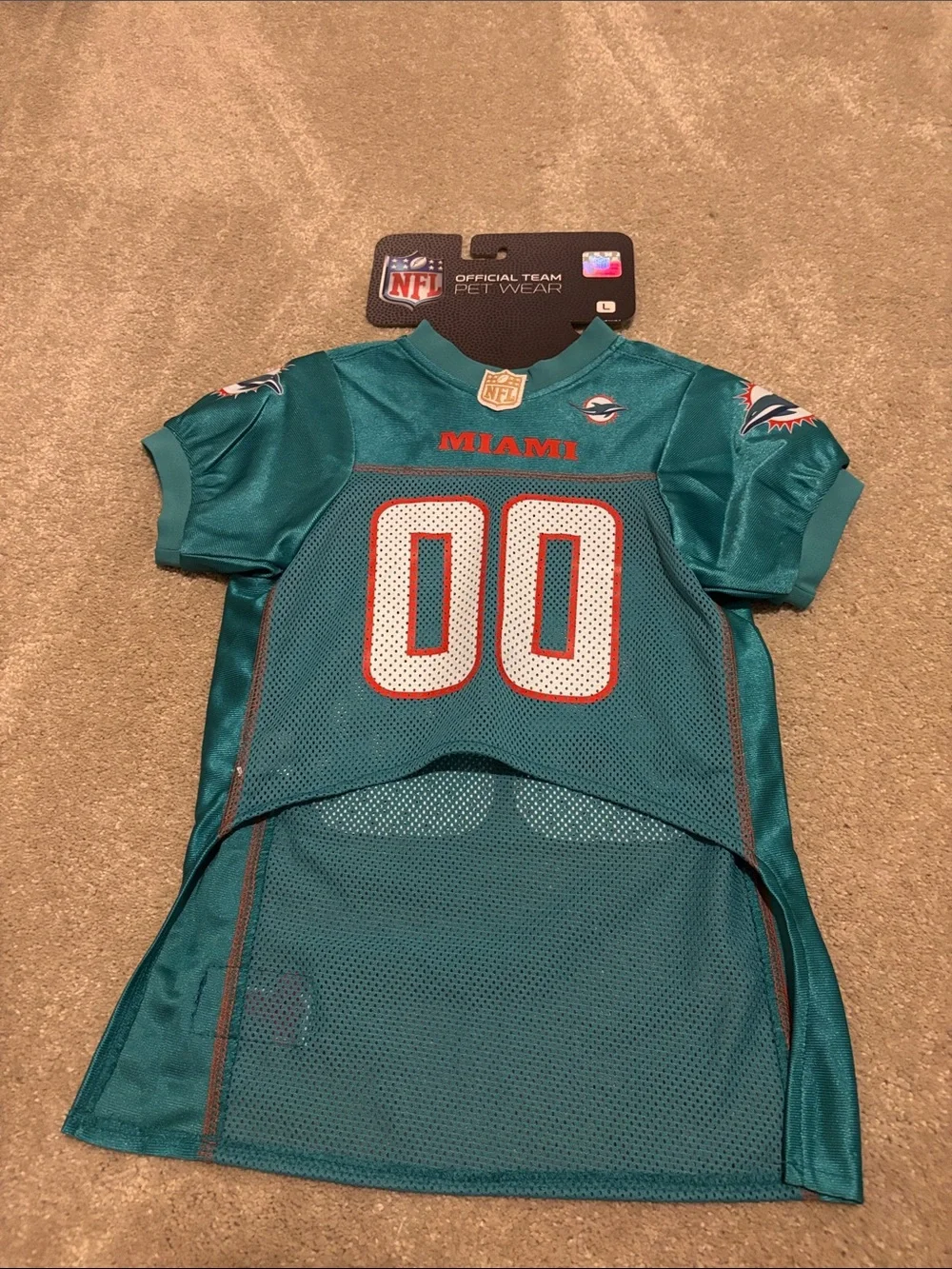 Miami Dolphins Dog Jersey